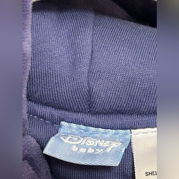 Brand New Winnie the Pooh Infant Disney 0-3 months Tigger jumpsuit winter velour - Picture 8 of 9